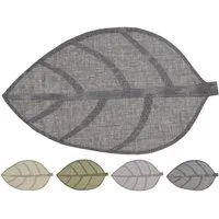 BURI Platzset Platzset ca.50x33cm blattförmig Tischdeckchen Matte Unterlage Schutz