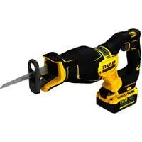Akku-Säbelsäge (SFMCS311M1T-QW), 18Volt schwarz/gelb, Li-Ion-Akku 4,0Ah, Pro-Stack Koffer