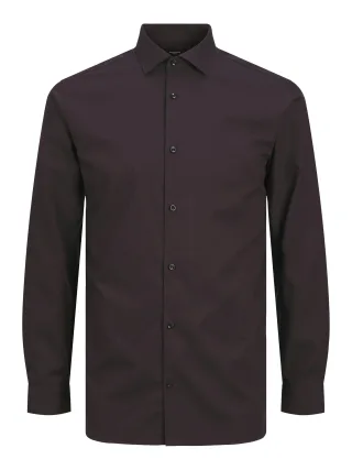 JACK&JONES - JPRBLAPARKER SHIRT L/S NOOS Winetasting - Gr. - XXL