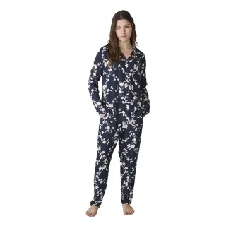 JJB20 Damen Langarm-Shirt Schlafanzug