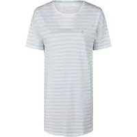 By Louise Nachthemd Damen Schlafshirt mit kurzem Arm (1-tlg) Baumwolle