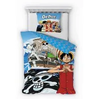 Träumschön Jugendbettwäsche Kinderbettwäsche Premium Set aus Baumwolle 135x200 cm One Piece, Baumwolle, 2 teilig