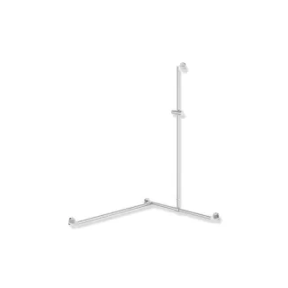 Hewi System 900 Duschhandlauf 900.35.33740 1250 x 765 x 965 mm, Ausführung links