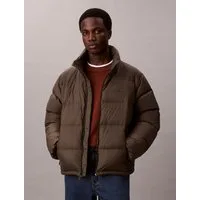 Calvin Klein Steppjacke LS MDWT NYLON CHNNL DOWN PUFFER Mit Rundhalsaussschnitt, regular fit