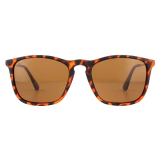 Lunettes De Soleil Montana MP34 C Brun Tortue Rubbertouch Brun Polarisé