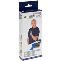 TheraBand Gymnastikband Übungsband 2,50m extra stark, blau