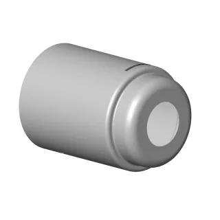 Dornbracht xSTREAM Haube Ersatzteile 091102129 D. 52 x 72 mm Chrom 091102129-00