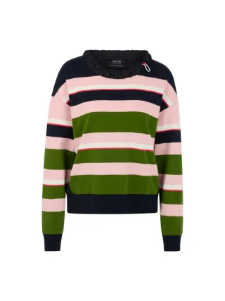 Marc Cain Sports - Streifenpullover Knitted in Germany navy - Gr. - 40