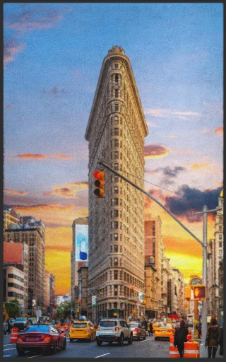 Fussmatte New York 7263 | Größe: 60 cm x 90 cm