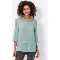 heine Klassische Bluse 2-in-1-Bluse 3/4-Arm