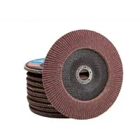 Falon-Tech Fächerscheibe 10 Stk Fächerscheiben Lamellenscheiben Schleifscheiben 150 mm 80K, 10-St.