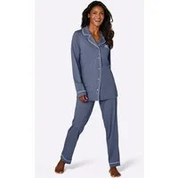 Witt Schlafanzug Pyjama Langarm