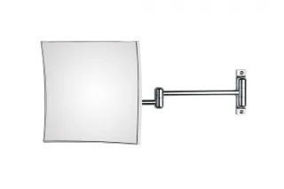 Koh-I-Noor QUADROLO Doppelarm 20x20x46, Chrom, 63/2KK3 63/2KK3