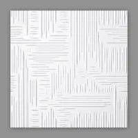 Homestar Deckenplatten Norma, 50 x 50 cm, (Set, 8-tlg., für 2 m) schwer entflammbar, überstreichbar