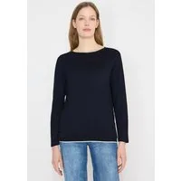 CECIL Langarmshirt mit U-Boot-Ausschnitt