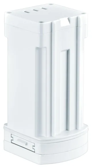GROHE Lithium-Ionen-Akku Purefoam 103385, Akkugehäuse-Abdeckung in weiß, 1033859990 1033859990