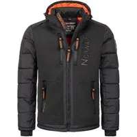 Geographical Norway Winterjacke Herren Winterjacke Outdoorjacke mit Kapuze