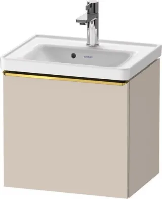 Duravit D-Neo Waschtischunterbau wandhängend Taupe Matt 484x372x440 mm - DE4248034910000 DE4248034910000