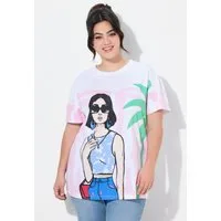 Angel of Style T-Shirt T-Shirt Boxy Fit Frauen-Motiv