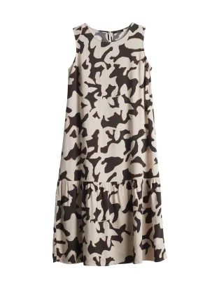Opus - Trägerkleid - Wicy wildflower beige - Gr. - 34