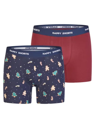 Happy Shorts Herren Boxer ChristmasBoxershorts, Unterhose, Boxerbriefs