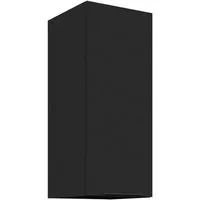 Küchen-Preisbombe Hängeschrank 30 cm Küche SIENA Schwarz Küchenzeile Küchenblock Einbauküche