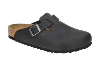 Birkenstock 59461 BS Boston UNISEX Pantoletten -Clogs Schwarz Anatomisches Ko...