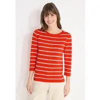 CECIL Strickpullover mit 3/4 Ärmeln