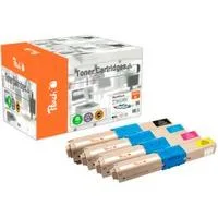 Toner Spar Pack PT1049 kompatibel zu Oki 46508712, 46508711, 46508710, 46508709