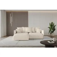 ALTDECOR Ecksofa ONESK-L, Couch mit Schlaffunktion, Wohnzimmer - Wohnlandschaft, Corner Sofa Bett Eckcouch Couch L-Form Schlafcouch Ausziehbar