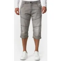 Indicode 3/4-Jeans Herren Fortune Herrenshorts Jeansshorts Shorts 3/4 Jeansshorts mit 5 Taschen