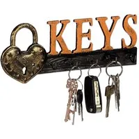 relaxdays Schlüsselbrett Keys