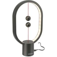 Grundig LED Nachttischlampe Balance Lampe Tischlampe, LED fest integriert, Schwarz USB-C 5W 4V
