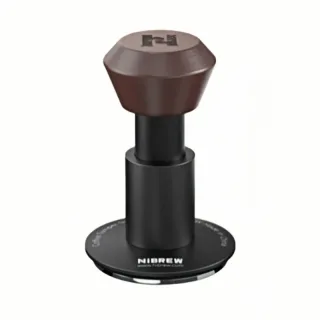 HiBREW 58MM Espresso Tamper Constant Pressure Ripple Base Calibrated Spring Loaded Barista Tool Compatible with HiBREW H
