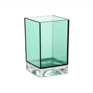 LAUFEN Becher BOXY Kartell 70x70x120 smaragdgrün, H3823300920001 H3823300920001