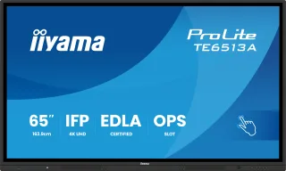 Iiyama ProLite TE6513A-B3AG | te6513a-b3ag | 165 cm (65") Diagonalklasse (163.8 cm (64.5")