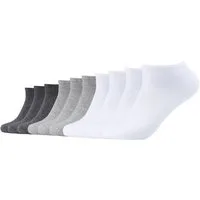 s.Oliver Sneakersocken 10er Pack Unisex Sneakersocken aus natürlicher Baumwolle