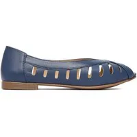 LASOCKI Lasocki Damen-Ballerinas Marineblau Lasocki-CEO-RST-ERICA-66 Marinebla Ballerina