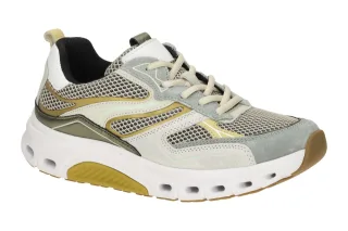 Gabor 86.986.35 ROLLINGSOFT Damen Sport-Halbschuhe beige/grau/wei? - atmungsa...