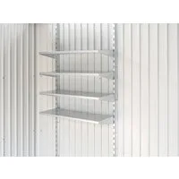 Biohort Wandregal, 4 Regalböden Standard, für Gerätehaus, Geräteschrank