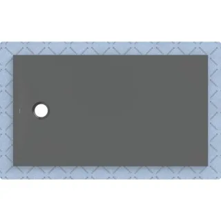 Geberit CleanFloor30 Duschfläche integriert, mit Dichtvlies, graphit: 140x80cm,, 551007DM1 551007DM1