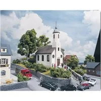 PIKO Modelleisenbahn-Gebäude H0 Dorfkirche St. Lukas 61825