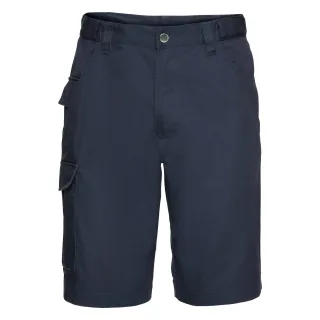 Russell Workwear Twill Shorts / Cargo-Shorts (Marineblau)