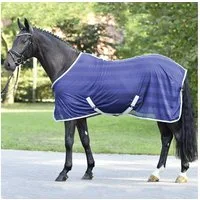 BUSSE Pferde-Fliegendecke Busse Transport-Fliegendecke Stripe - navy(silver)