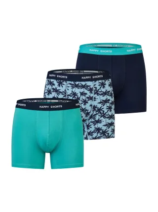 Happy Shorts Herren Trunk JerseyUnterhose, Unterwäsche, Boxer Trunk