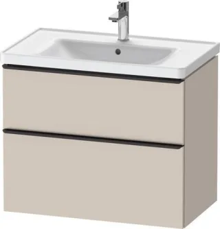 Duravit D-Neo Waschtischunterbau wandhängend Taupe Matt 784x452x625 mm - DE43550BD910000 DE43550BD910000