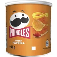 Pringles Knabberei, Pringles Sweet Paprika Stapelchips mit süß würzigem Geschmack 40g