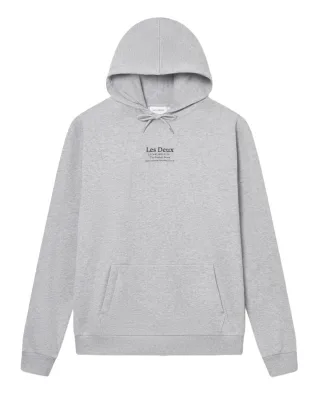 les deux - Established Hoodie grau - Gr. - M