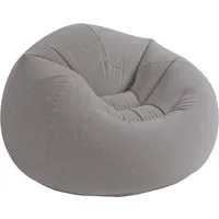 Intex Luftmatratze Intex 68579NP BEANLESS BAG Sessel (L x B x H) 114 x 114 x 71 cm Grau