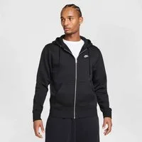 Nike Sweatjacke M NK CLUB BB FZ HOODIE BLACK/BLACK/WHITE